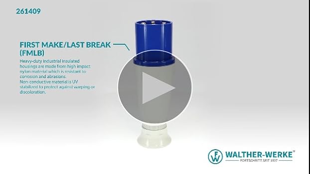 Plum ページ Walther Electric 261409 Pin and Sleeve Plugs Male with Cable